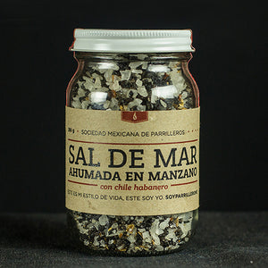 Sal ahumada en manzano con chile habanero SMP